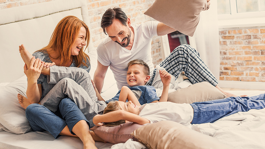 Your home will be warm, full of love and laughter